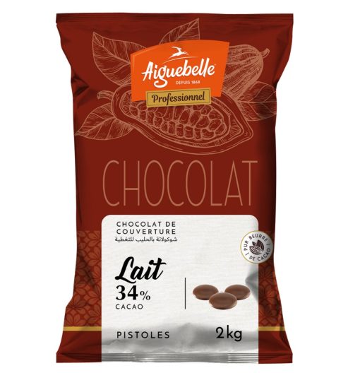 Aiguebelle chocolat lait 34% cacao